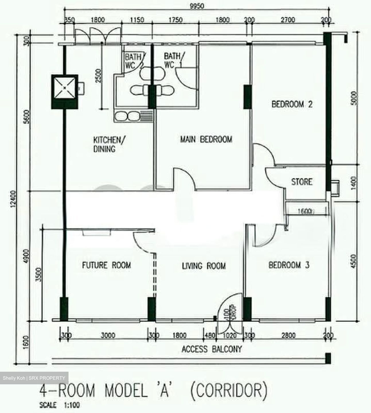 Blk 405 Hougang Avenue 10 (Hougang), HDB 4 Rooms #578521751